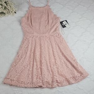 NWT by & by Blush Lace Dress [SIZE 7]‎